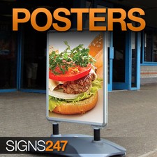 A-Board Pavement Sign Poster