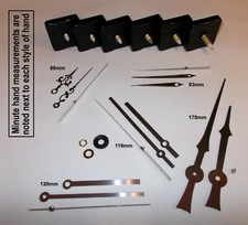 Replacement Quartz Battery Clock Mechanism Movement + Silver Hands, DIY Repair