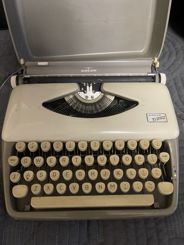 Adler tippa typewriter made - adler,