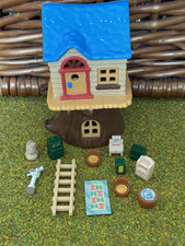 Sylvanian Families Little World Treehouse Vintage Furniture Figure Rare