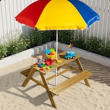 3 in 1 Wooden Kids Picnic