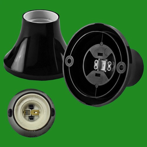 Edison screw black - black, lamp