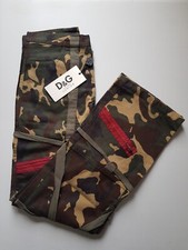 Dolce & Gabbana D&G Cargo Trousers 12 11-12Years Camouflage BNWT
