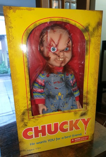 Scarred chucky mega doll - doll, by