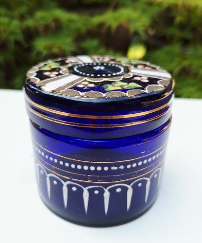 Antique bristol blue - bristol, bohemian