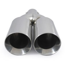 Dual Exhaust Tip Trim End Pipe