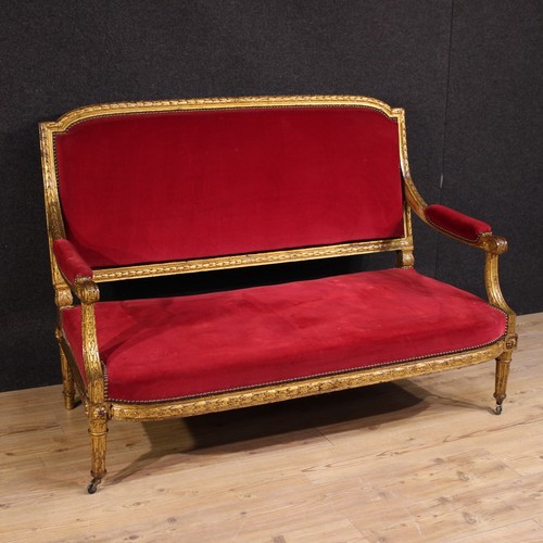 Antique french sofa - antique,