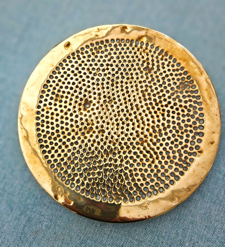 Antique hammered brass - hammered, pan