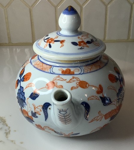 Vintage beautiful imari teapot - vintage,