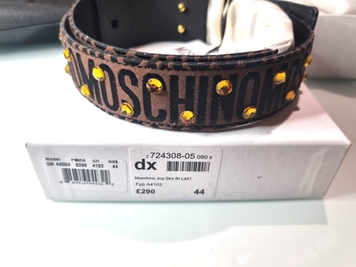 Moschino womens leather belt - womens,