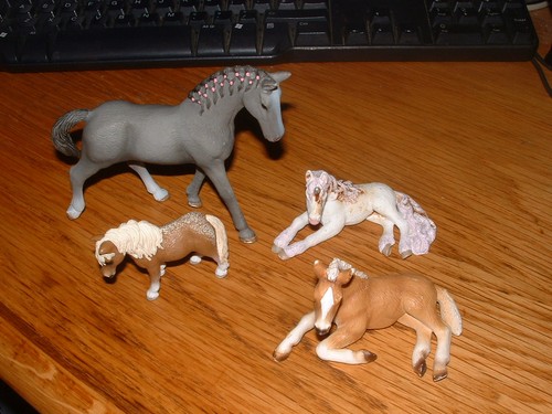 Schleich horses incl grey - schleich, 4