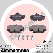 ZIMMERMANN 20772.180.1 BRAKE