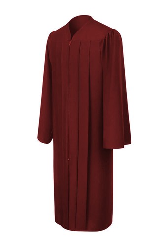 Matte burgundy high school - burgundy,