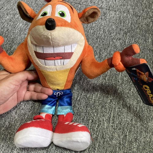 Crash bandicoot plush toy - crash, 34cm
