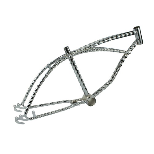 Chrome twisted bicycle - og,