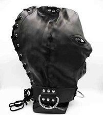 Classic Bondage Black Leather