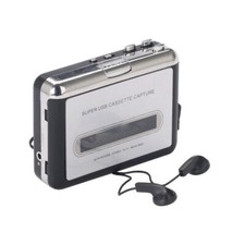Portable Cassette Player Tape to MP3/CD Converter Capture Audio Music via USB