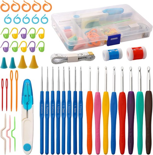 53pcs crochet hooks set - 53pcs,