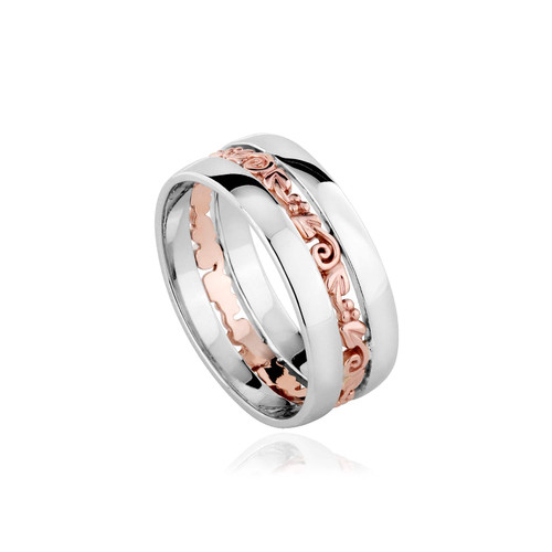 Clogau welsh silver 9ct rose - &,