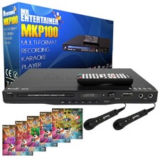 Mr Entertainer MKP100 Karaoke Machine Player + 1000 SONGS! CDG/DVD/MP3G/USB