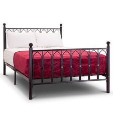 Madonna Gothic Style Metal Bed