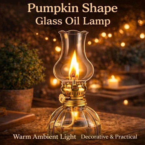 Vintage retro pumpkin kerosene - vintage,