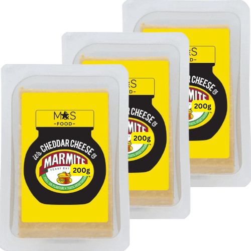 Marmite cheddar cheese - marmite,
