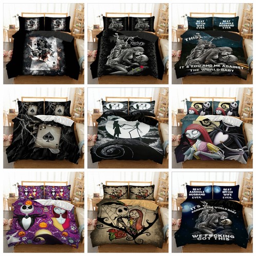 Gothic skull duvet quilt cover - skull,