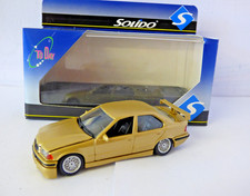 Solido BMW E36 saloon metallic gold customized Code 3 model roll cage wings 1:43