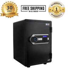 [Biometric] Fireproof,Waterproof Home Storage Cash Jewelry Security Gun Safe