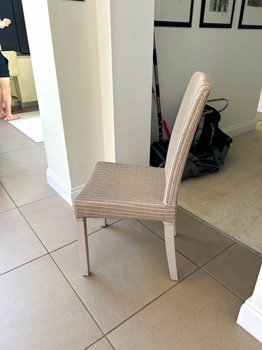 Lloyd loom dining chair - 6,