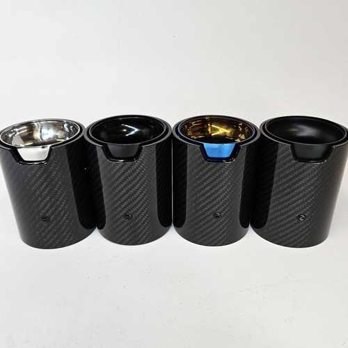Carbon fibre exhaust tip - carbon, for