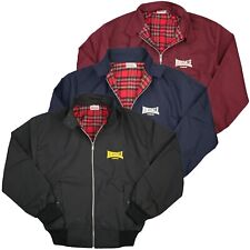 Lonsdale men's between-seasons jacket England jacket vintage tartan color selection