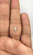 diamond antique 0.38Ct 5.2MM salt pepper color parallelogram cut natural diamond