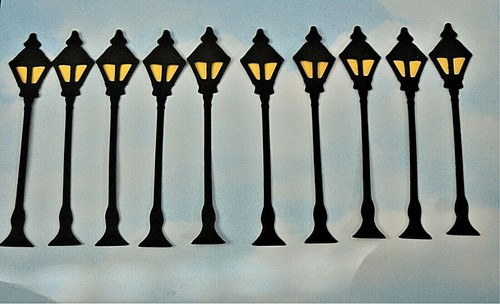 Die cut cuts - lamp, lamp