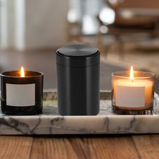  2 Pcs Portable Tea Canister Small Airtight Container Storage Jar