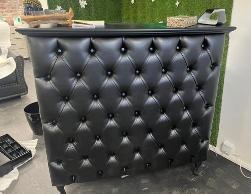 Small reception desk with - small,