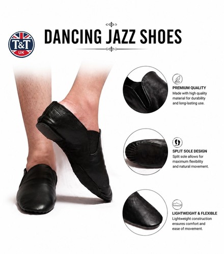 Dance shoes jazz slip - slip, on