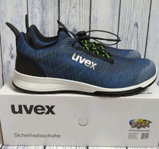 Uvex 1  Safety Trainers S1 P SRC Work Shoes Boots Blue Metal Free UK 9 EU 43