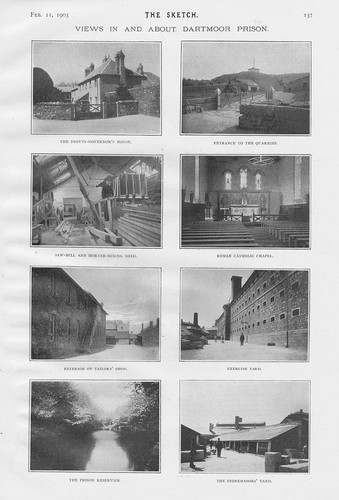 Dartmoor prison views and - in,