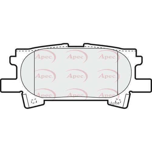 Brake pads set for - set, rx