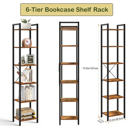 Narrow wooden shelf - shelf, tier