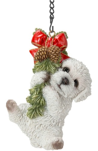 Bichon frise christmas tree - bichon,