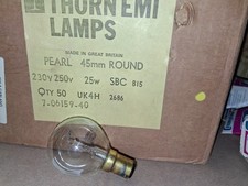 10 x 25w Golfball Incandescent