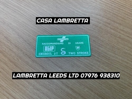 Casa lambretta petrol fuel - ,