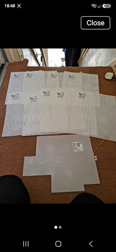 Darice mesh white plastic - mesh,