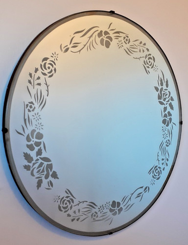 Beautiful vintage circular art - circular,