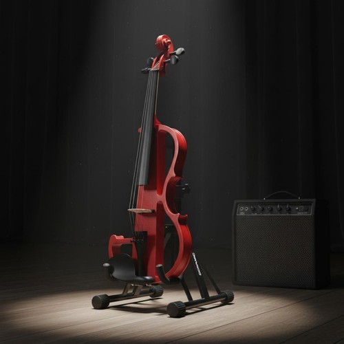 Electric quiet violin - electric, student