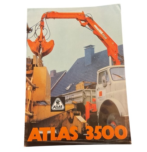 Atlas 3500 equipment cranes - atlas,