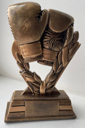 Gold resin boxing - trophy, ,sale